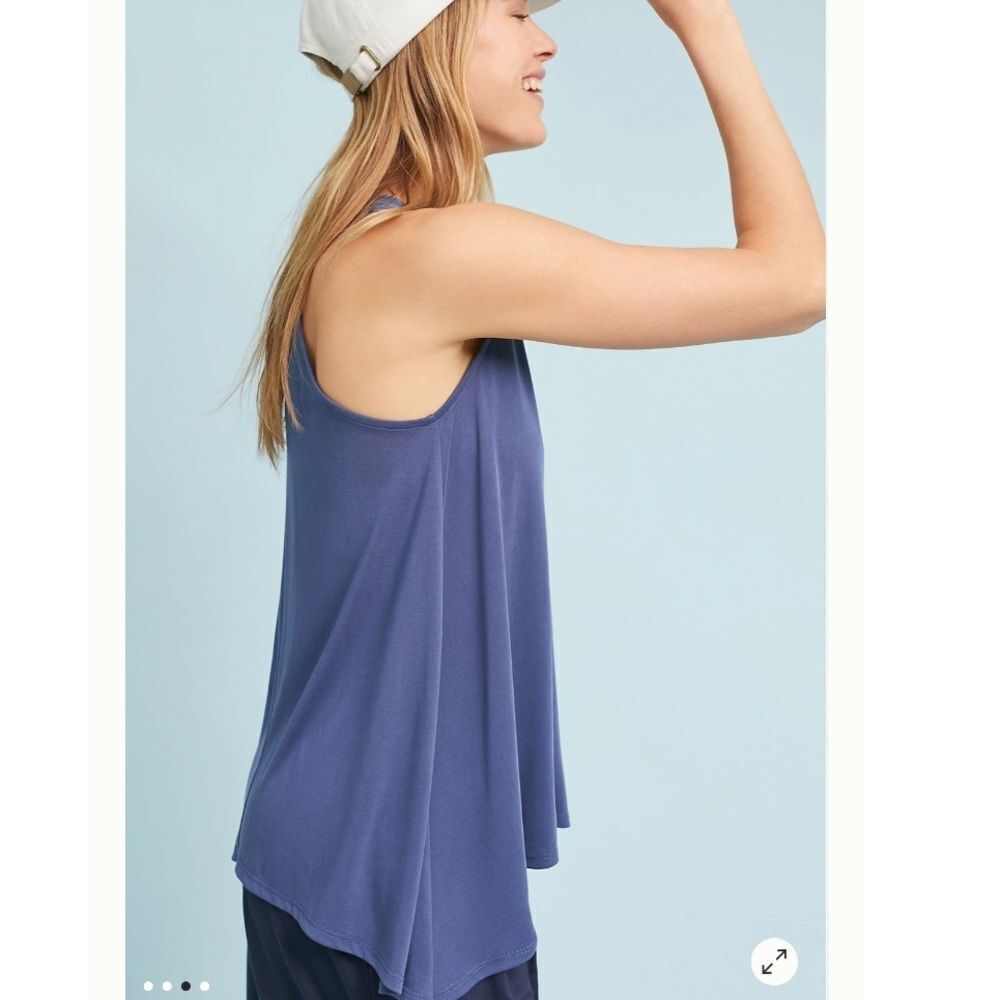 NWT Anthropologie Recline V-Neck Tank Tunic - Picture 4 of 6